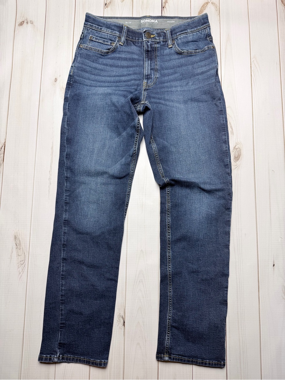 Sonoma Goods for Life Men's Straight Leg Flexwear Jeans - Size 30/32